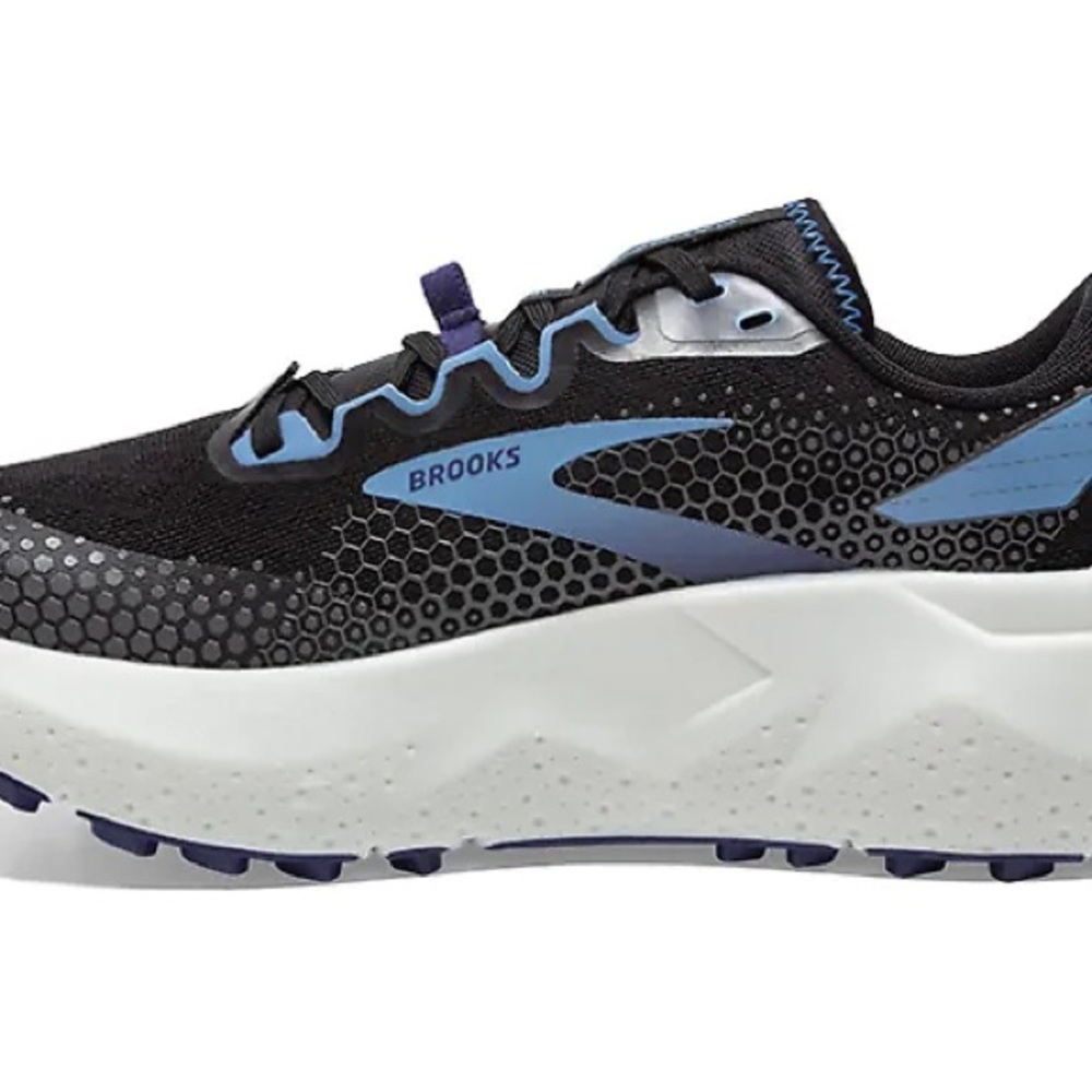 Brooks Women's Athletic Shoes - Black and Blue Size 9